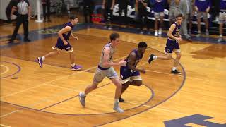 Trevecca Men's Basketball Highlights versus Sewanee 20191102