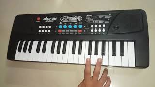 pardesi pardesi Jana nahi bigfun piano tutorial