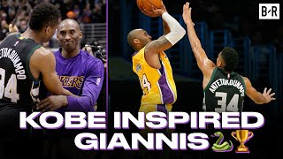 Giannis On Kobe Bryant Inspiring Him To Win An NBA Championship