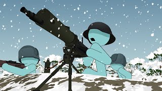 【W-A】WW2 The Winter War  & The White Death Stickman Animation