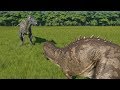 Suchomimus VS Majungasaurus - Jurassic World Evolution