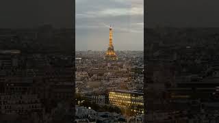 Paris - Eiffel Tower by Night #shorts