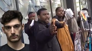 Crazy black guys chanting at Ice Poseidon. (RV Trip Stream Highlight) Crazy black guys chanting at Ice Poseidon. (RV Trip Stream Highlight)
