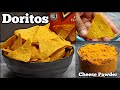 How to Make DORITOS at Home ! NACHOS with Cheese Powder & Salsa Dip Recipe