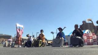 山口晃司 \u0026 杉山大祐　津軽三味線演奏　せともの祭り 2015.09.12 Japanese Tsugaru Shamisen