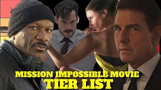 Mission Impossible Movie Tier List (7 Movies RANKED)