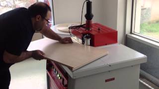 Turanlar UK T-EB 130 Shaped Edgebander Demonstration