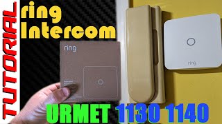 80s intercom now SMART !!! TUTORIAL Ring Intercom on Urmet 1140 and 1130