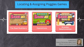 Locating and Assigning Poggles Games