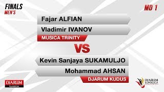 FINALS  | MD1 l FAJAR / VLADIMIR  (MUSICA TRINITY) VS KEVIN / AHSAN  (DJARUM KUDUS)