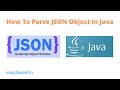 How To Parse JSON Object In Java | Simple & easy way to read  nested JSON | Read data from JSON file