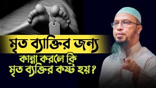 মৃত ব্যাক্তির জন্য কান্না করলে কি মৃত বাক্তির কষ্ট হয়? শায়খ আহমাদুল্লাহ | Shaikh Ahmadullah