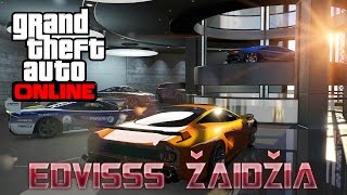 Edvisss Žaidžia - GTA Online #20 Vagiam Mašinas! [DLC]