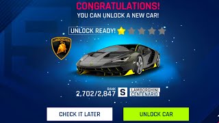 Unlock New Car Lamborghini Centenario Asphalt 9 Legends Gameplay
