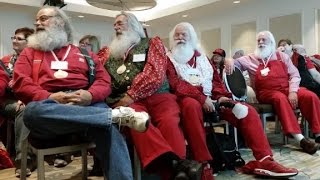 Training to be Santa is tough