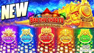 🚨1ST LOOK🚨NEW BAO ZHU ZHAO FU TRIPLE POP SLOT LAS VEGAS CASINO GAME LIVE PLAY IRL OMG WIN MONEY CASH
