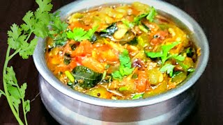 బీరకాయ టమాట ఇలా చేస్తే  చపాతి రైస్ లోకి👌😋||beerakaya Tomato curry|| Ridge gourd Tomato