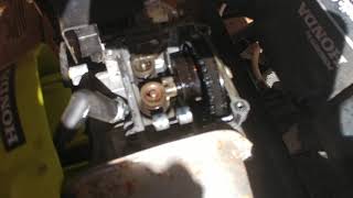 Honda gcv160 wont start hard to pull fix
