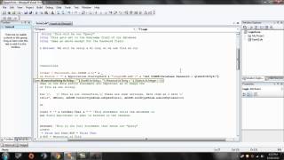 VB, Connect to Your Password Encrypted Database