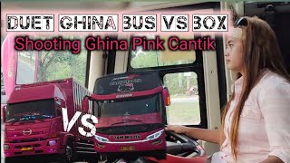 Vlog terbaru Devi supir truck syuting bawa Bus nya Tam Wisata di Pekanbaru...