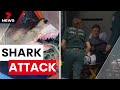 Great white shark turns on teenage boy fishing off Glenelg | 7 News Australia