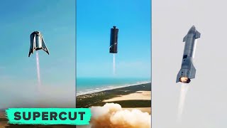 The evolution of SpaceX's Starship (with explosions!)