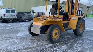 1982 Hyster Lift Truck P60A 6,000 lbs Forklift