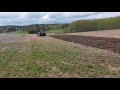 stubble cultivating. kultivointia.