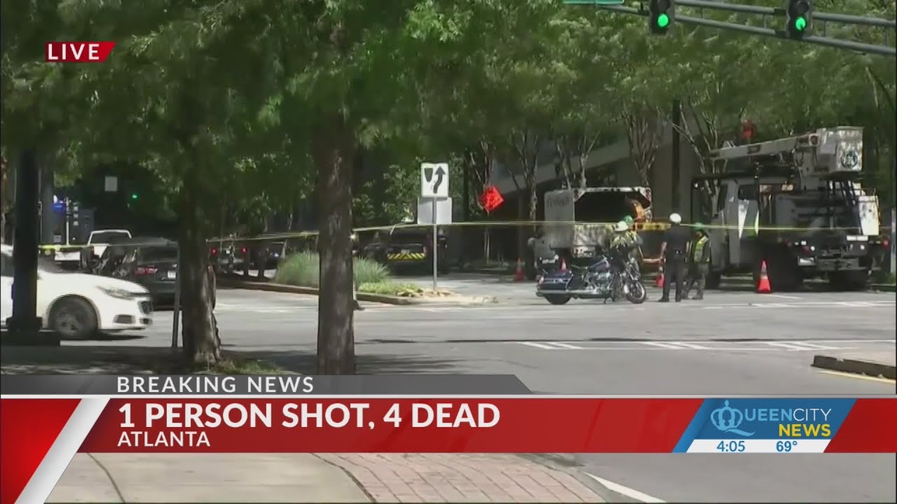 1 Dead, 4 Hurt In Shooting Inside Atlanta Medical Facility - YouTube