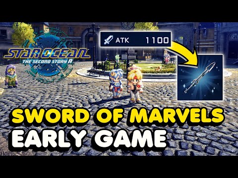 How To Get Most OP Weapon EARLY In Star Ocean The Second Story R (1100 ATK)