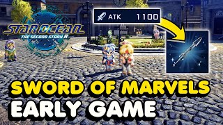 How To Get Most OP Weapon EARLY In Star Ocean The Second Story R (1100 ATK)