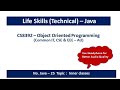 Java Inner classes | Non-static - member, anonymous & local | static inner class | CS8392 - OOP | 25