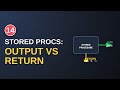 SQL Server Stored Procedures: Mastering OUTPUT Parameters & Return Codes (MSSQL Tutorial 14)