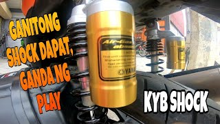 KYB SHOCK V3 FOR AEROX 155, SOLID GANDA NG PLAY RECOMENDED.