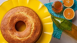 طريقة تحضير كيكة البرتقال اللذيذة(سلسلة رمضان) |Orange cake