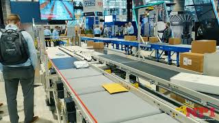 NPI in Action: Parcel Singulation & High-Speed Sortation at ProMat! #shorts