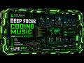 Deep Focus Coding Music 💻 Hacker Ambient for Developers & Programmers