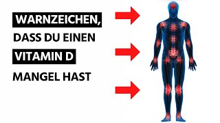 14 Anzeichen eines Vitamin D Mangels