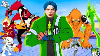 ကျနော် Ben 10 လက်ပတ်နာရီကို တီထွင်ခဲ့တယ် / Ben 10 in GTA V