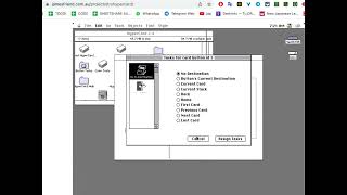 You can actually run the old Mac's hypercard in the browser these days!