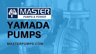 Yamada Air Diaphram Pumps At Master Pumps and Power