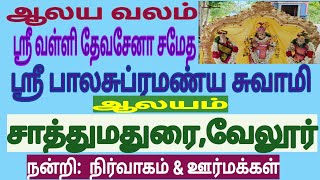 # ஸ்ரீ முருகன் கோயில்# சாத்துமதுரை,வேலூர்.#கிருத்திகைத் தரிசனம்.