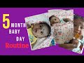 5 month baby day routine || IN tamil // THARSHU'S LITTLE WORLD