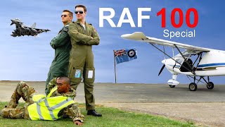 RAF 100 Special - Scramble the microlight! QRA