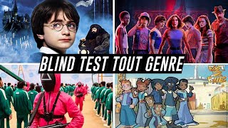 BLIND TEST TOUT GENRE (FILMS, SÉRIES, DESSINS ANIMÉS, DISNEY, EMISSIONS TV) 70 E
