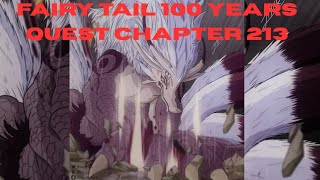 Fairy Tail 100 years quest chapter 213 review. Selene ready likes to step on people.