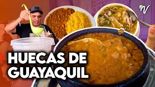 HUECAS DE GUAYAQUIL Ruta Gastronómica | Reportaje Turístico