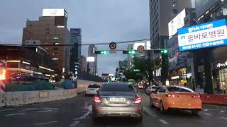 4K Drive in Seoul 동작대교JC - 강남역 드라이브 영상 / Driving Korea