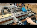 making a clear pool cue