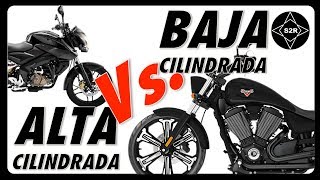 MOTOS DE BAJA CILINDRADA VS. MOTOS DE ALTA CILINDRADA -S2R-